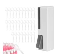 Étui de Voyage pour -dents en Fil Dentaire Récipient rechargeable à