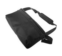 Étui de Voyage pour Enceinte Portable, Coque Rigide Noire | Nylon Léger, Bandoulière Réglable, Poche Avant Pratique, Intérieur Rembourré, pour Bureau et Salle de Sport