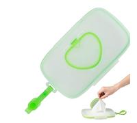 Étui de voyage pour lingettes humides pour bébé - Distributeur compact de lingettes humides - Récipient multifonction réutilisable pour lingettes humides pour la maison et les voyages