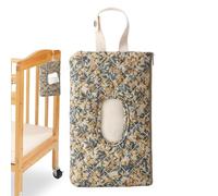 Étui de voyage pour lingettes pour bébé - Distributeur portable de lingettes humides rechargeables, pochette à couches étanche avec fermeture sécurisée, sac de rangement compact pour les essentiels de