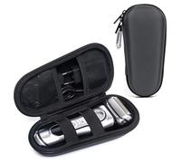 Étui de voyage pour rasoir électrique Braun Series 3/5/6/7/8/9, sac de rangement rigide en EVA avec double sangle, organisateur de protection portable pour rasoir électrique pour homme, chargeur et
