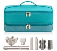 Étui de voyage pour sèche-cheveux Shark Flexstyle, étui de transport double couche pour sèche-cheveux Shark Flex, sac de rangement portable pour accessoires de sèche-cheveux Shark Beauty (vert