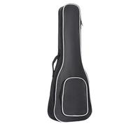 Étui de voyage pour ukulélé portable pour ukulélé, sac de voyage pour ukulélé, sac de voyage pour ukulélé avec sangles réglables | Porte-instruments de musique D, multicolore, 23 inches, Voir