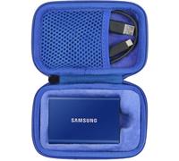 Étui de Voyage Rigide - CO2CREA - Pour Samsung T7/T7 Touch - Protection Robuste - Couleur Bleue - 100g