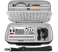 Étui de Voyage Rigide Geekria Compatible avec Korg Volca Drum/Volca Keys/Volca Beats/Volca FM2 / Volca Sample 2 / Volca Bass Sac de Transport d’Audio Sampler (Gris foncé)