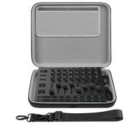 Étui de Voyage Rigide Geekria Compatible avec Novation Launch Control XL 3 et contrôleur MIDI AlphaTheta Slab, Sac pour mixeur Audio (Gris foncé)