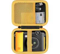 Étui de Voyage Rigide pour Appareil Photo numérique Kodak Smile+ à Impression instantanée avec bandoulière,Housse de Protection Portable pour Impressions Photo 2 x 3(étui Uniquement).[G115]
