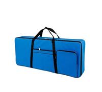Étui de Voyage Rigide pour Clavier Sac en Nylon étanche for 61 clavier, sac à dos for Piano électronique, housse for orgue(Blue)