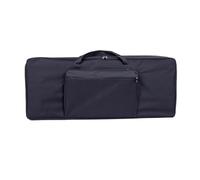 Étui de Voyage Rigide pour Clavier Thicker Nylon 54 61 76 88 Key Keyboard Bag Instrument Waterproof Electronic Piano Cover Case(88 Key Black Big)