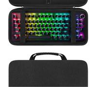 Étui de voyage rigide pour clavier TKL, ordinateur 87 touches, étui de transport, sac de rangement de protection, compatible avec clavier Razer Huntsman V2 TKL Tenkeyless