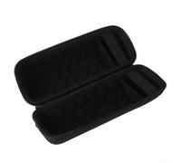 Étui de voyage rigide pour haut-parleur JBL Grip Coque de protection rigide avec poche en maille Accessoires 22 x 9 x 9 cm (noir)