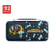 Turtle Beach PlayTrek Étui de voyage pour Nintendo Switch 2 | Minecraft Dungeons II - Nintendo Switch 2, Switch et OLED avec rangement, protection, porte-carte de jeu et coque rigide