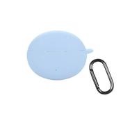 Étui d'écouteurs sans fil compatible avec OnePlus Buds 4 avec trou pour lanière, pas de démontage nécessaire pour la recharge Azure