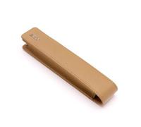 Étui d'écriture en cuir 1 pièce Classic Grained Camel