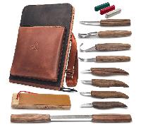 Étui d'épaule Beavercraft en cuir véritable pour grand ensemble d'outils avec accessoires S50X