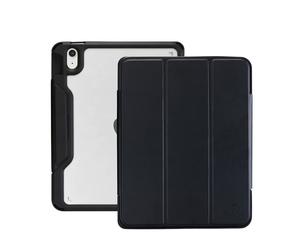 Étui DEQSTER Rugged MAX pour iPad 10.9" 10ème génération type folio avec support Apple Pencil 1ère Gen noir