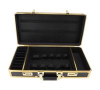 Étui des Outils de Coiffure, Planche de Coiffure en Alliage en Alliage en Alliage en Alliage en Aluminium Boîte de Rangement de Fournitures de Coiffure Facile à Nettoyer avec