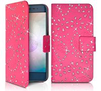 Etui Diamant Universel XL pour Crosscall Action-X3 - Rose