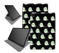 Étui dinosaure mignon pour Samsung Galaxy Tab A7 Lite 8,7" version 2021 (modèle : SM-T220/T225/T227), support pliable rotatif à 360 degrés, plusieurs angles de vue avec mise en veille/réveil