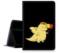 Étui dinosaure pour Samsung Galaxy Tab A7 Lite 8,7" modèle 2021 (SM-T220/T225/T227), étui en cuir PU avec angles de vue multiples et support pliable pour Galaxy Tab A7 2020