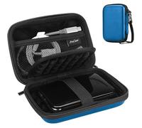 Étui Disque Dur Externe 2 5 Housse de Protection pour WD Toshiba Canvio Seagate Samsung SSD HDD Pochette 2-Marine