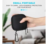 Étui Disque Dur Externe Housse De Protection Pour Crucial X6 / X9 Pro / X10 Pro Portable Ssd 500Gb 1Tb 2Tb 4Tb Usb 3.2 Eva Housse Pochette Case Antichoc Étanche, Noir+Gris[Z2678]