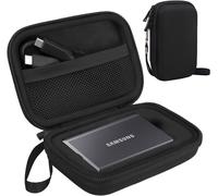 Étui Disque Dur Externe Housse De Protection Pour Samsung T7 / T7 Touch Portable Ssd, External Solid State Drives 500Gb 1Tb 2Tb 4Tb Usb 32 Gen 2 Eva Rigide Antichoc Étanche Cas, N[ZHUJ1345]
