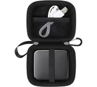 Étui Disque Dur Externe Housse De Protection Pour W D 1Tb 2Tb Elements Se Portable Ssd Usb 30 External Solid State Drives Eva Housse Pochette Case Antichoc Étanche, Nior+Nior[ZHUJ0989]