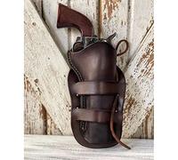 Étui dissimulé en Cuir médiéval, Porte-Pistolet de Cowboy Occidental pour Canon, Accessoire de Style Steampunk Vintage, kit de Costume de Cosplay