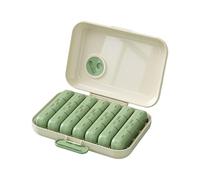 Étui Distributeur De Pilules Portable 7 Jours Organisateurs De Médicaments De Voyage De Capacité Avec Compartiments Intelligents Plastique ABS Sûr Pour La Maison Ou Le Voyage Étui À Pilules