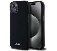 Étui DKNY Liquid Silicone MagSafe pour iPhone 14, noir