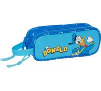 Étui double multi-usages Donald bleu 21 x 8 x 6 cm