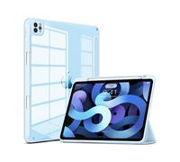 Étui DTTOCASE pour iPad Pro 11 pouces 4e/3e/2e/1re génération Étui iPad Air 11 pouces/5e/4e génération avec porte-crayon arrière transparent Au