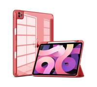 Étui DTTOCASE pour iPad Pro 11 pouces 4e/3e/2e/1re génération Étui iPad Air 11 pouces/5e/4e génération avec porte-crayon arrière transparent Au