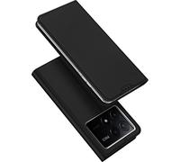 Etui Dux Ducis Skin Pro pour Xiaomi Poco X6 Pro 5G / Redmi K70E avec rabat et emplacement pour cartes - noir