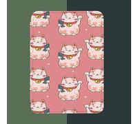 Étui E-Book pour Kindle Paperwhite 10ème génération 2018, Housse de Protection Mince avec Veille/Réveil Automatique pour Kindle Paperwhite 10ème génération E-Reader Case (Pq94Wif)/Joli Chat