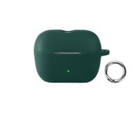 Étui écouteurs pour Sennheiser ACCENTUM Clip Housse de Protection en Silicone Souple, résistante aux Chocs et aux Rayures, avec Boucle Mousqueton, Vert