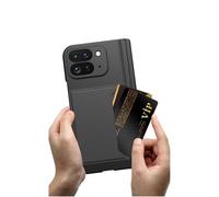 Étui élégant avec béquille pour Google Pixel 9 Pro Fold Le noir