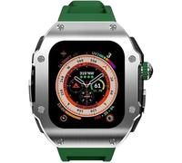 Étui en acier inoxydable Bandle de caoutchouc ， pour la série 9 8 7 6 5 4 4 SE Remplacement ， Men de montres de montre HETTRACH