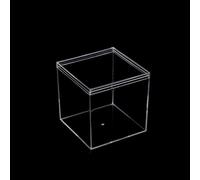 Étui en acrylique avec poignée robuste pour présentation de bijoux et distribution de cadeaux lors de réunions ou fêtes (30,5 x 30,5 x 30,5 cm)