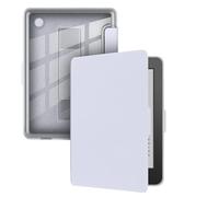 Étui en Acrylique Transparent adapté au Livre électronique Kobo Clara BW N365/ Color 2024 N367 / 2E N506, 6 Pouces, avec Couvercle de dragonne(Purple,Clara BW N365)