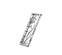 Étui en aluminium pour claviers MAD60/WIN60, facile à installer, structure creuse et base de dissipation de la chaleur, coque de clavier mécanique creuse