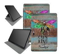 Étui en bois à paillettes pour tablette Microsoft Surface Pro 7 Plus/Pro7/Pro 6/Pro 5/Pro 2017/Pro 4/Pro LTE 12,3", rotation à 360 degrés, plusieurs angles de vue avec mise en veille/réveil