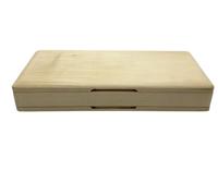 Étui en bois d'érable for sifflet de basson Étui à anches de hautbois(Wood,1 pack of 3 pieces)