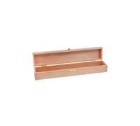 Milward Boîte à épingles à tricoter Bois de hêtre Rangement sécurisé 43,5×7×8 cm