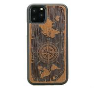 Étui en bois pour iPhone 11 Pro WIND ROSE MERBAU
