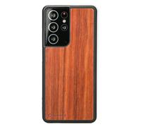 Étui en bois pour Samsung Galaxy S21 Ultra PADOUK