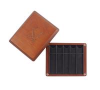 Étui en bois pour saxophone Clarinet Reeds - Rangement double face - Résistant aux rayures - Compatible avec saxophone alto - Clarinet basse et hautbois - Durable et robuste