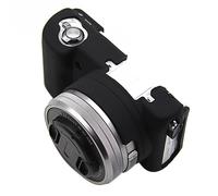 Étui en caoutchouc de silicone souple pour appareil photo,housse pour Sony Alpha A5100,A5000,A6000,A6100,A6300,A6400,sac de protection de la peau,corps de protection - Type Black A5100 A5000