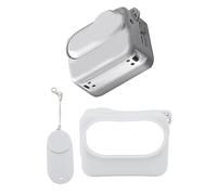 Étui en Caoutchouc, étui de en Silicone pour Insta360 Go 3, Manchon en Caoutchouc à Couverture Complète et Capuchon D'objectif, Accessoires de en Caoutchouc